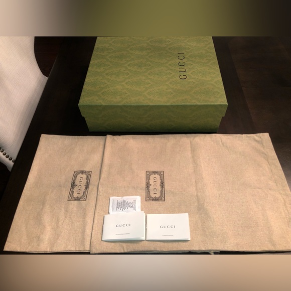 ❌SOLD❌ GUCCI HORSEBIT HEEL ANKLE BOOTS - BLACK, SIZE EU 39/SIZE US 8 (NWT) - Picture 11 of 11